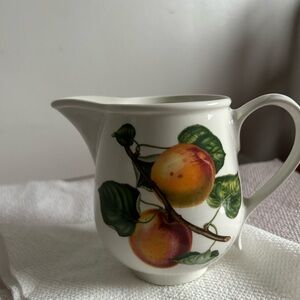 Portmeirion Ceramic creamer with Fruit Motif